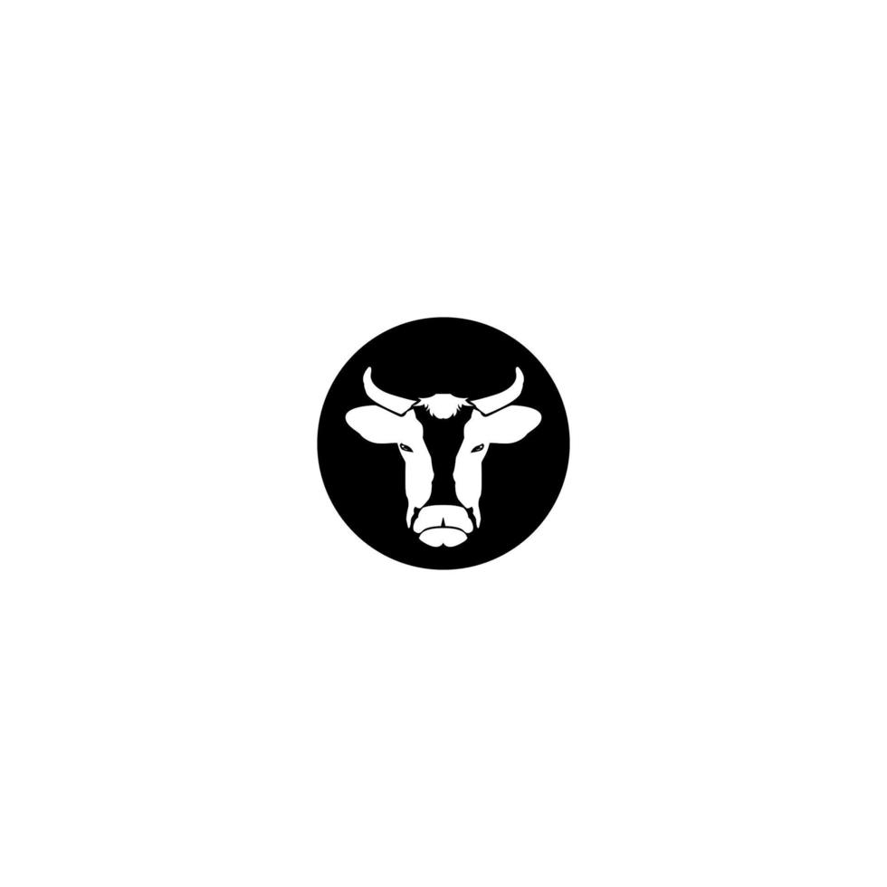 Büffel-Logo-Illustrationsvektor vektor