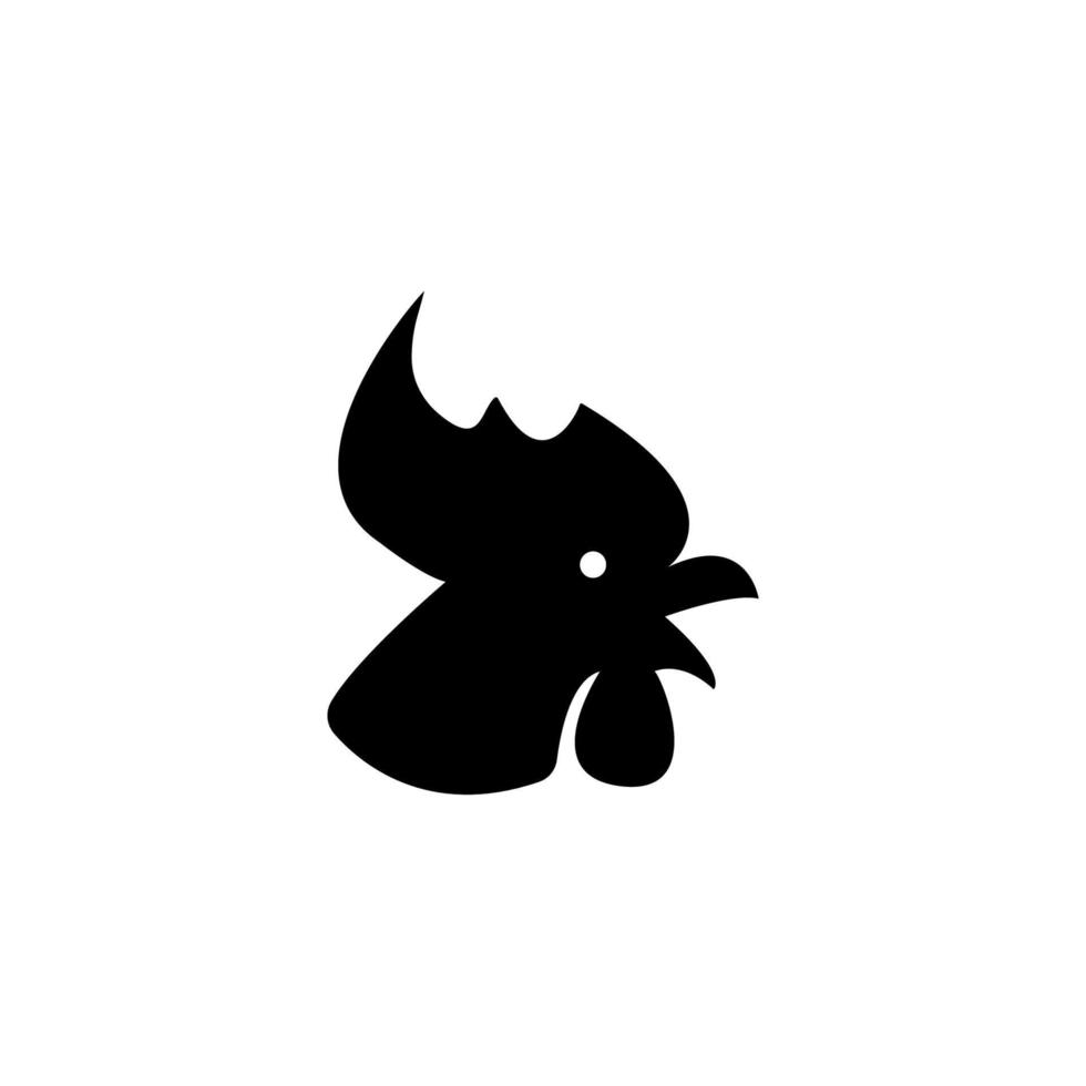 kyckling ikon illustration vektor