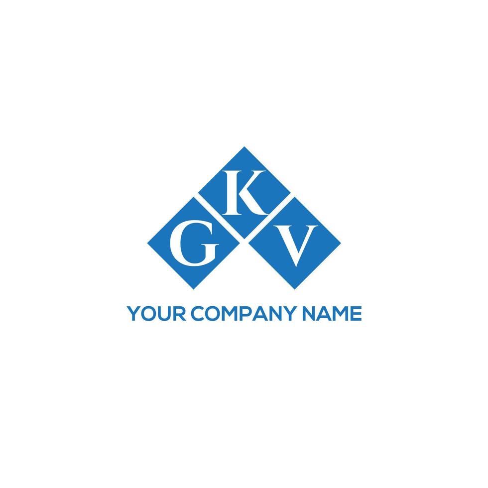 gkv brev design.gkv brev logotyp design på vit bakgrund. gkv kreativa initialer brev logotyp koncept. gkv brev design.gkv brev logotyp design på vit bakgrund. g vektor