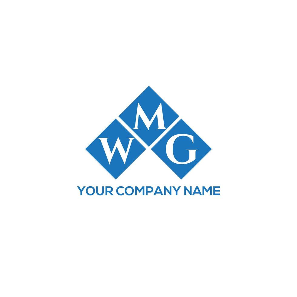 wmg brev logotyp design på vit bakgrund. wmg kreativa initialer brev logotyp koncept. wmg bokstavsdesign. vektor