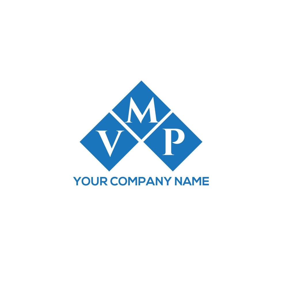 vmp brev logotyp design på vit bakgrund. vmp kreativa initialer brev logotyp koncept. vmp brev design. vektor