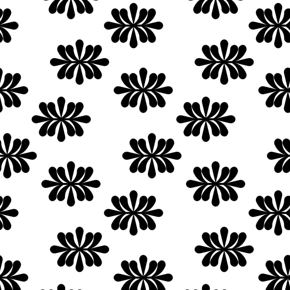 seamless mönster med blommor. abstrakt mönster. vektor illustration.