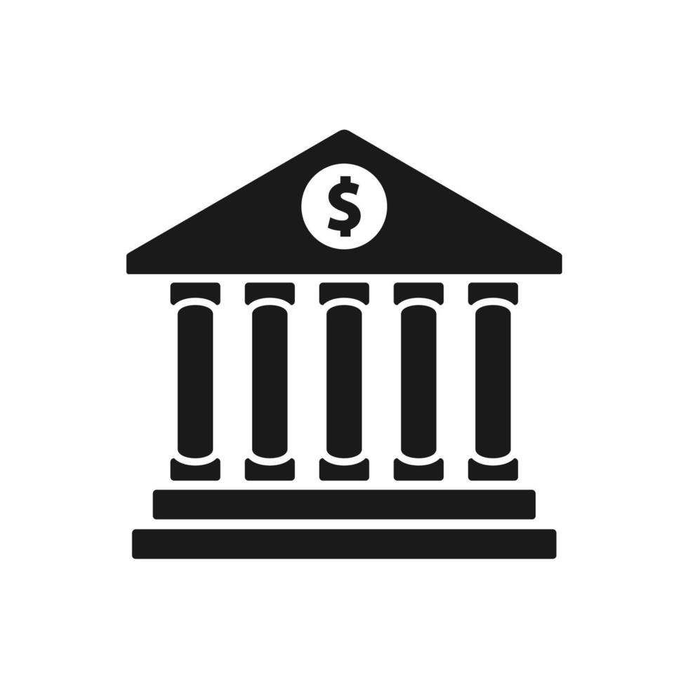 Bank Illustration Vektor Logo Vorlage