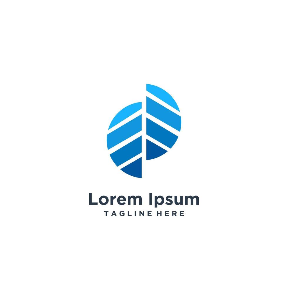 Logo-Design Immobilien moderne Vorlage vektor