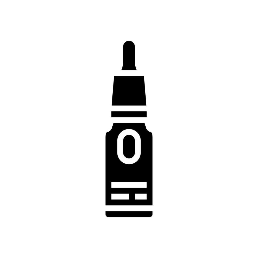 hud booster glyf ikon vektor illustration