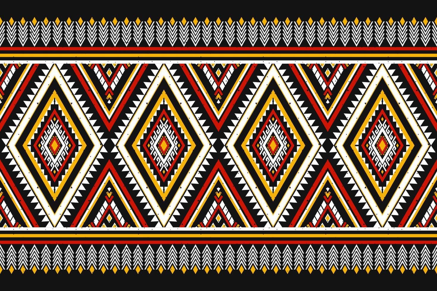 etnisk abstrakt mönsterkonst. sömlösa mönster i tribal, folklig broderi och mexikansk stil. geometrisk randig. design för bakgrund, tapeter, vektorillustration, tyg, kläder, matta. vektor