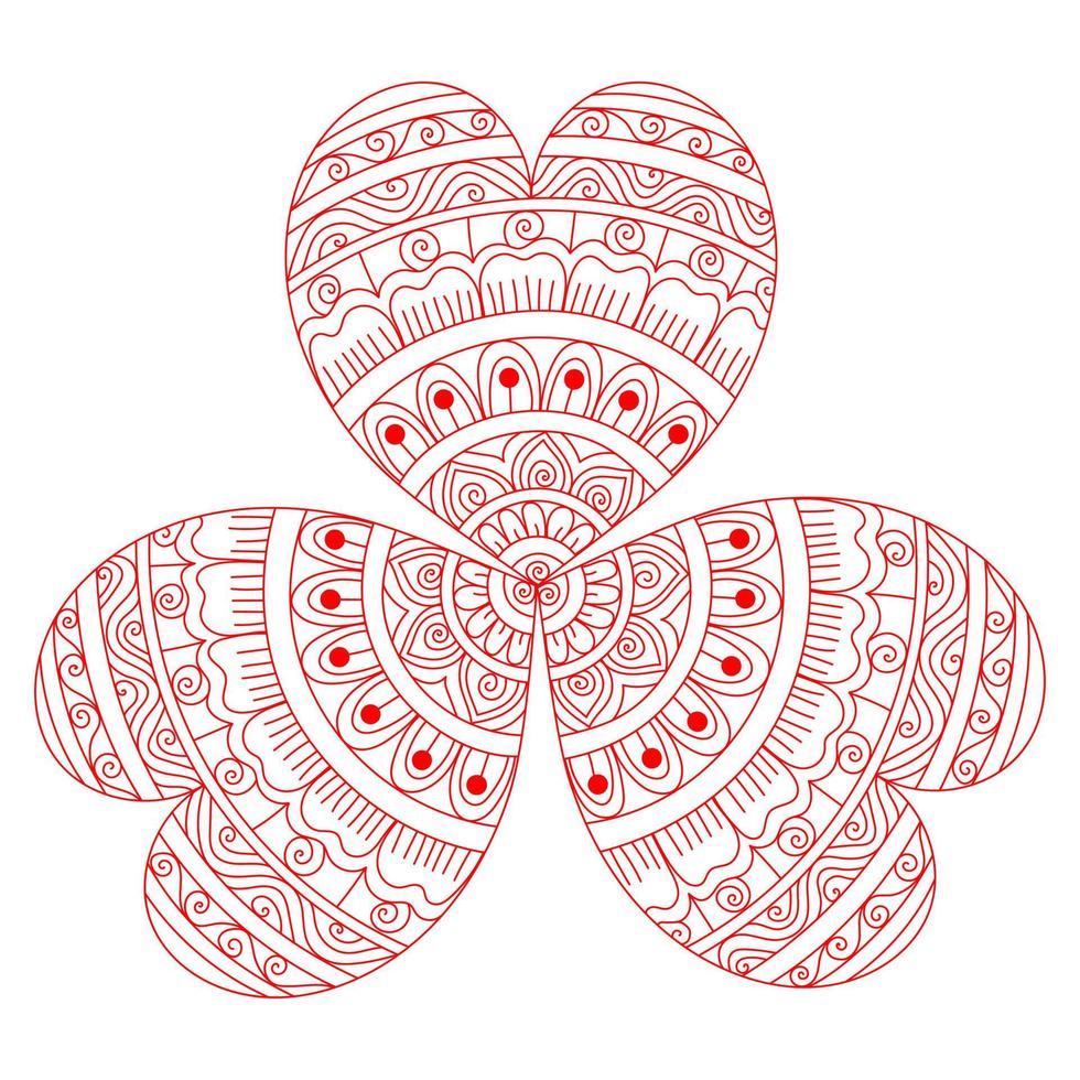 Mandala-Design für Malbücher. Vintage Mandala dekorative runde Ornamente. vektor