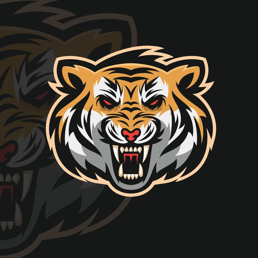 Tiger E-Sport vektor