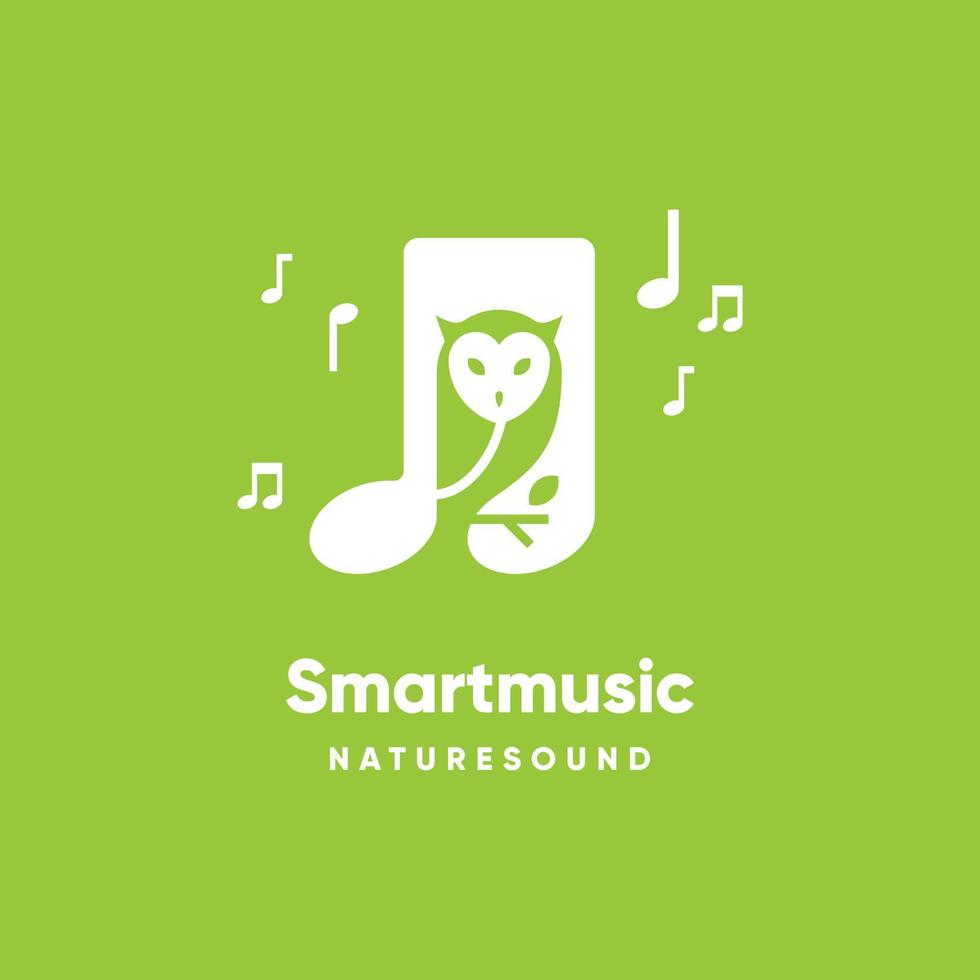 smart music nature sound vektor