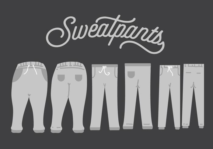 Sweatpants vektor