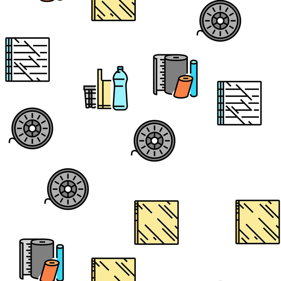 polymer material industri varor vektor sömlösa mönster