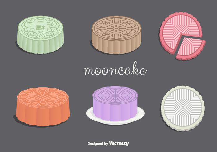 Mooncake vektorer