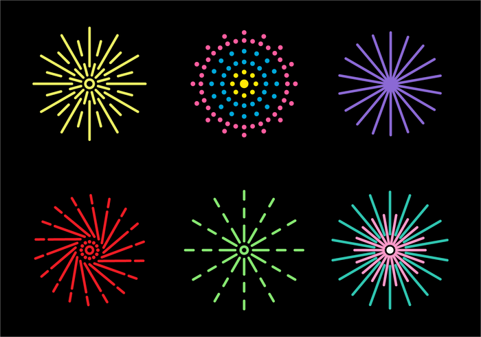 Gratis Fire Crackers Icon Vector