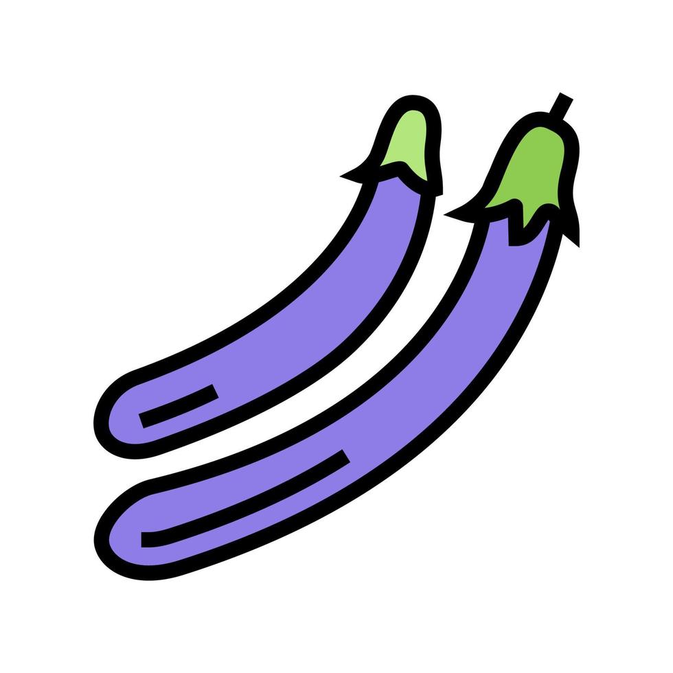 ping tung aubergine färg ikon vektorillustration vektor