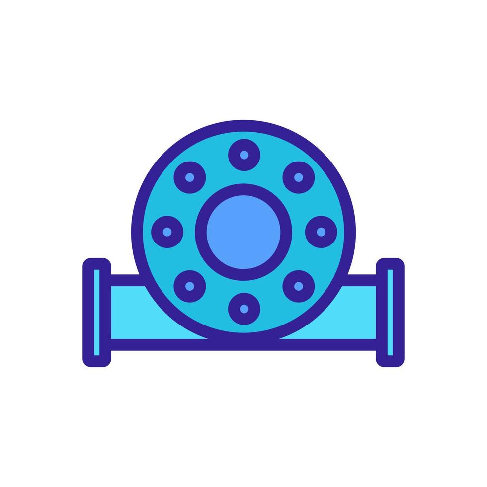 vattenpump ikon vektor disposition illustration