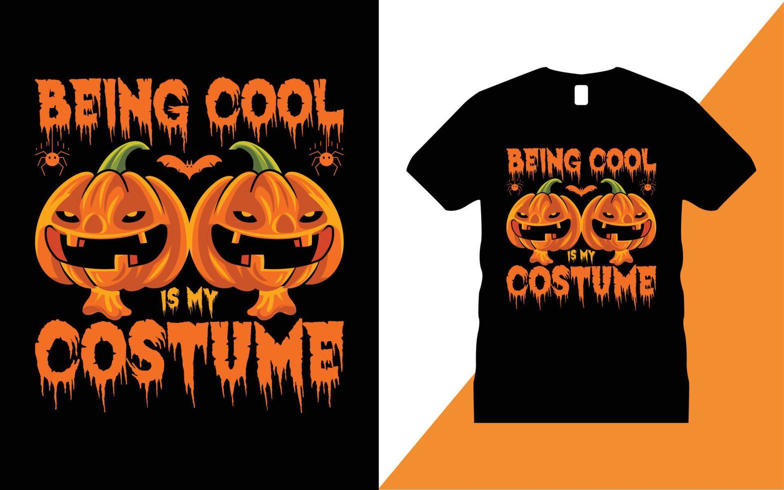 halloween t-shirt design vektor. t-shirt, pumpa, spindel, halloween-t-shirt, halloween-t-shirtdesign, vektor