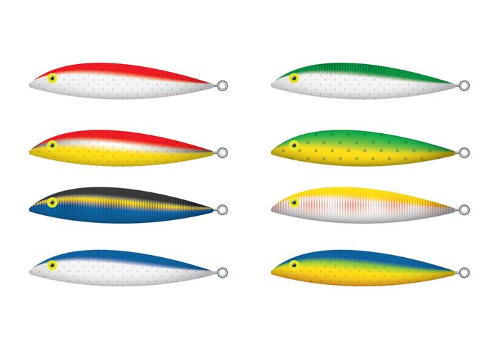 Flytande Rapala Fishing Lure Vectors