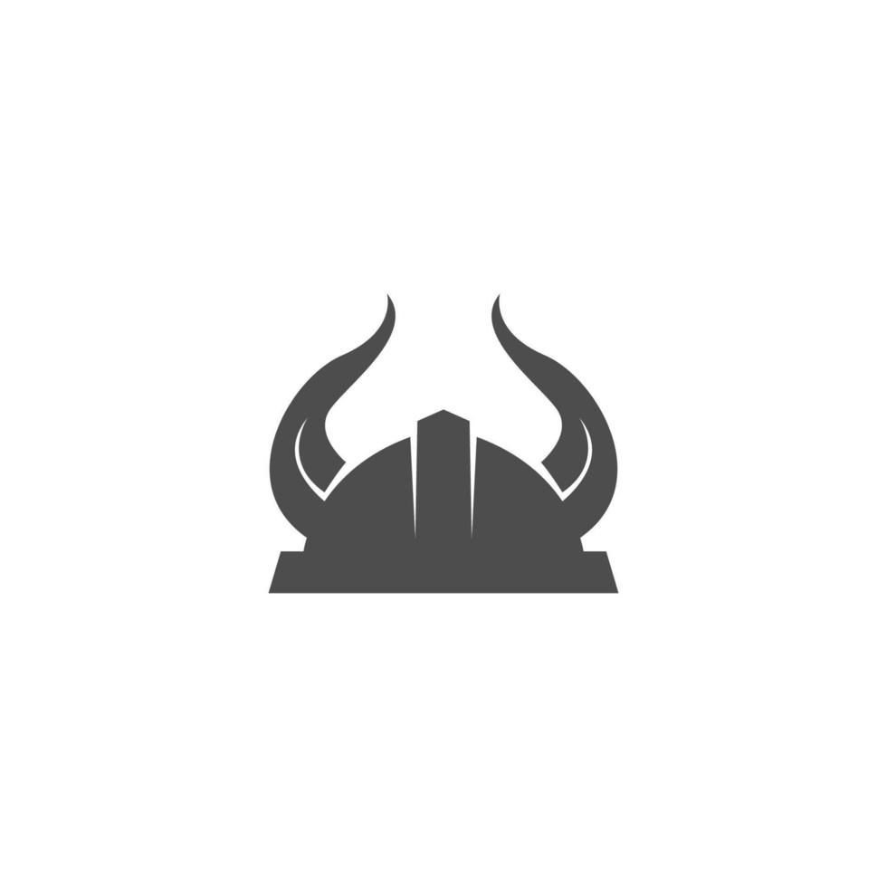 viking ikon logotyp design vektor