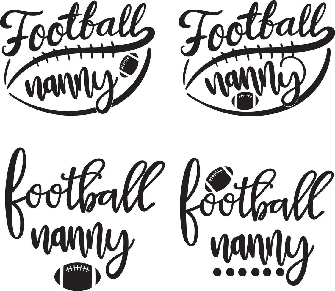 fotboll nanny vektor, fotboll vektor, familj fotboll vektor