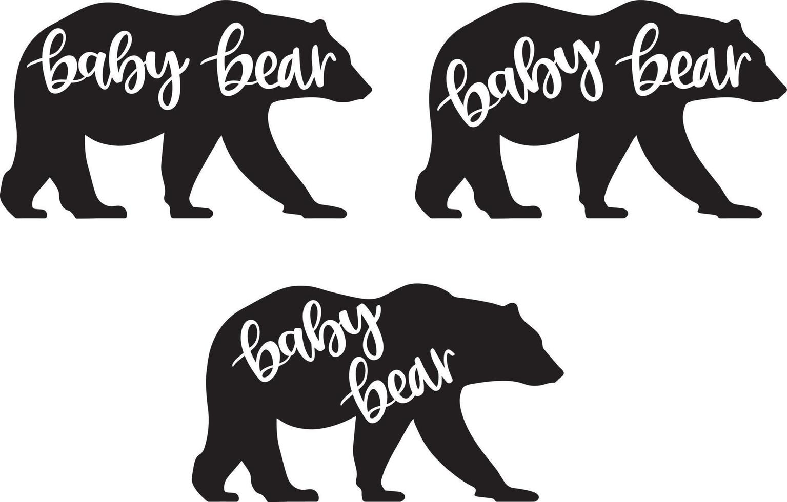 baby björn vektor, familj vektor fil