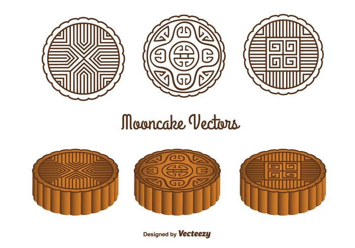 Mooncake vektorer