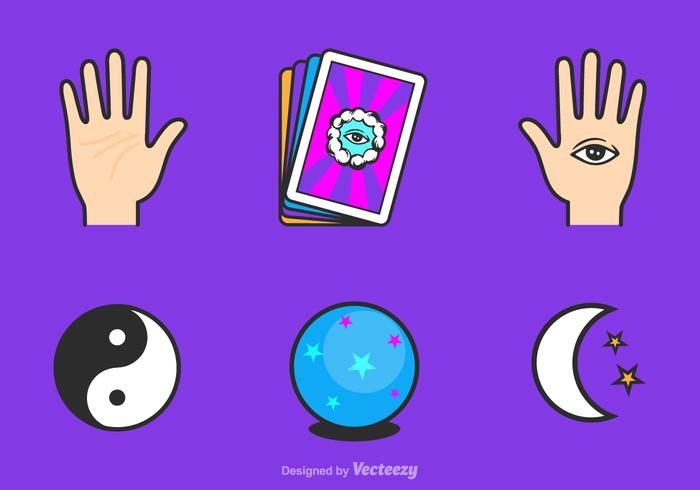 Gratis Fortune Teller Vector Ikoner