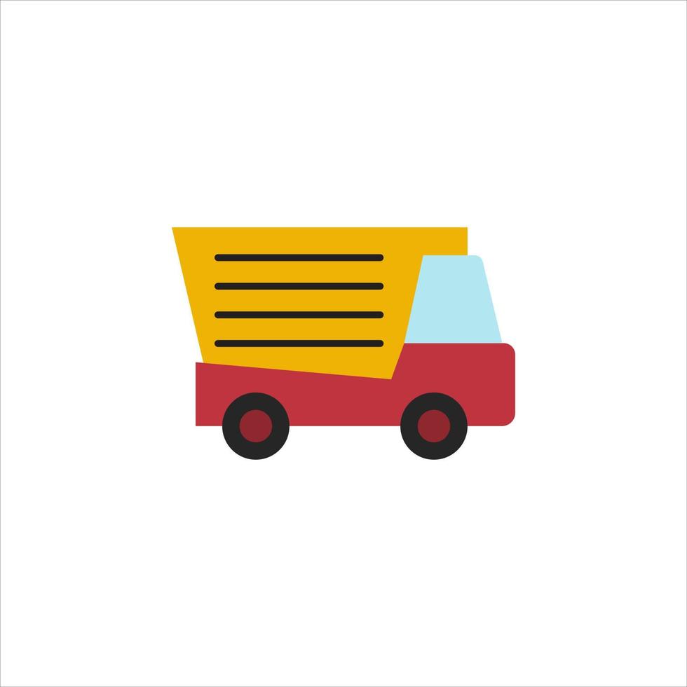 LKW-Vektor für Website-Symbol-Icon-Präsentation vektor