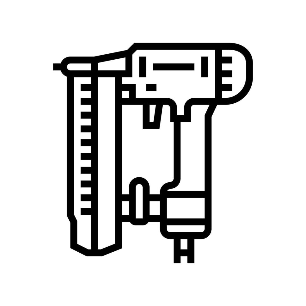 spikverktyg linje ikon vektor illustration