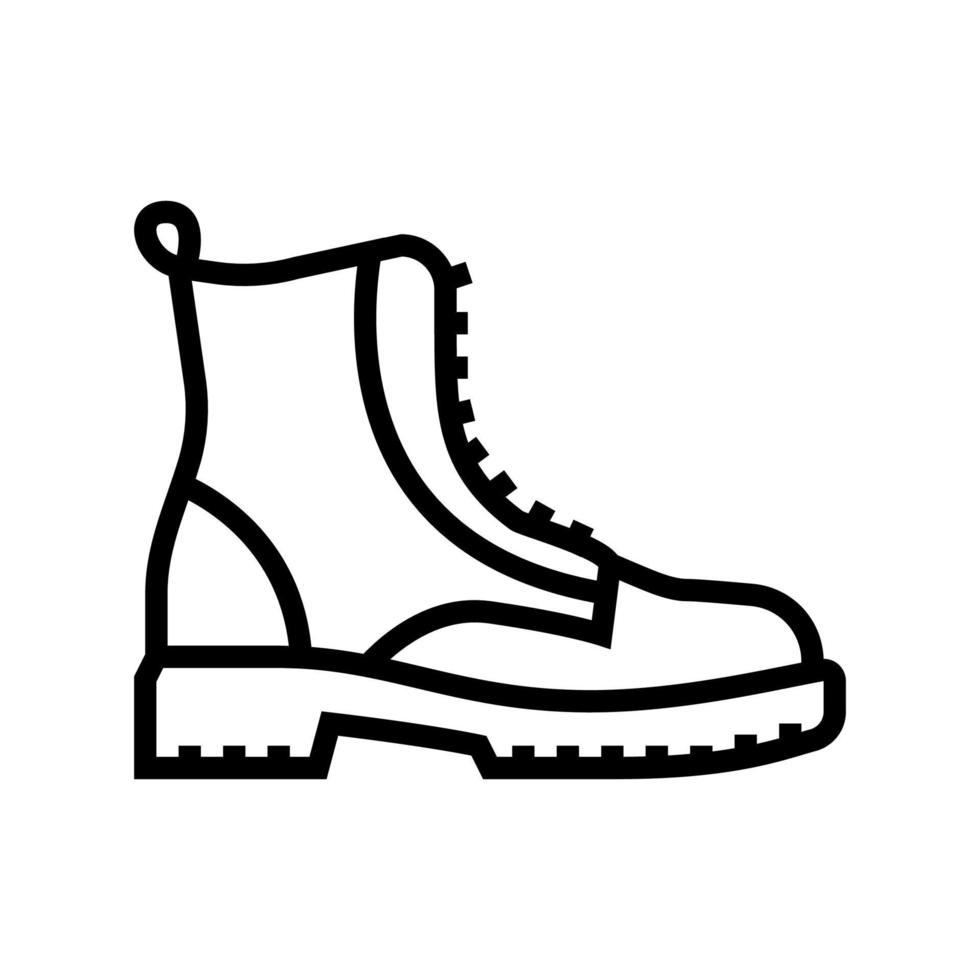 Boot-Fuß-Wäscheleine-Symbol-Vektor-Illustration vektor