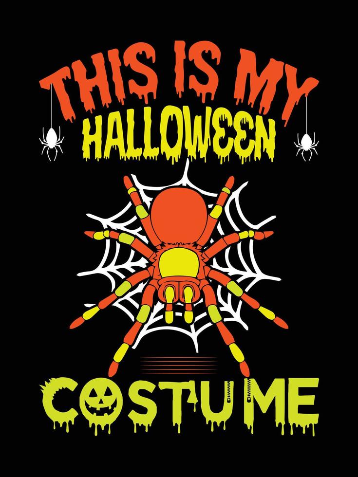 Halloween-Horror-Vintage-T-Shirt-Design, beängstigende Druckvorlagen-Vektorgrafiken, hochwertiges Typografie-Illustrations-Shirt-Design vektor