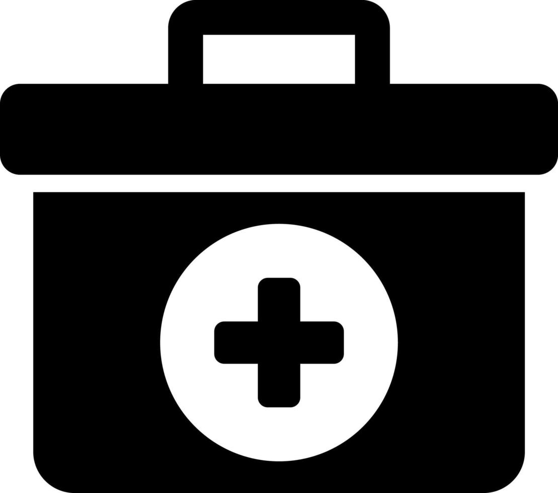 Erste-Hilfe-Kit-Symbol, Gesundheitswesen und medizinisches Symbol. vektor