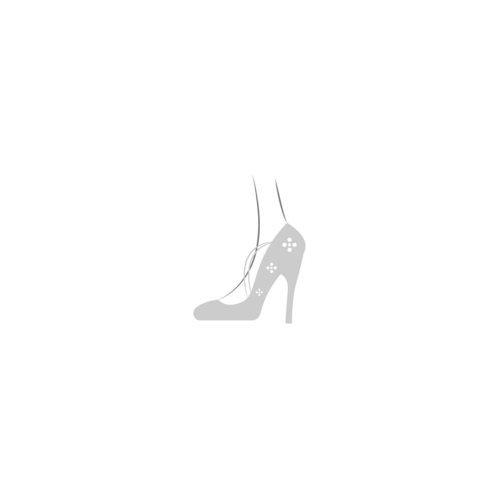 High Heels-Vektor-Logo-Illustration vektor