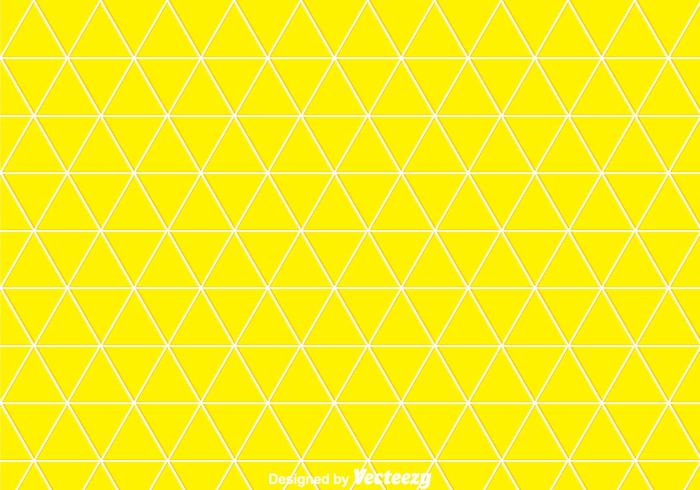 Gelbe Dreiecke Hintergrund vektor