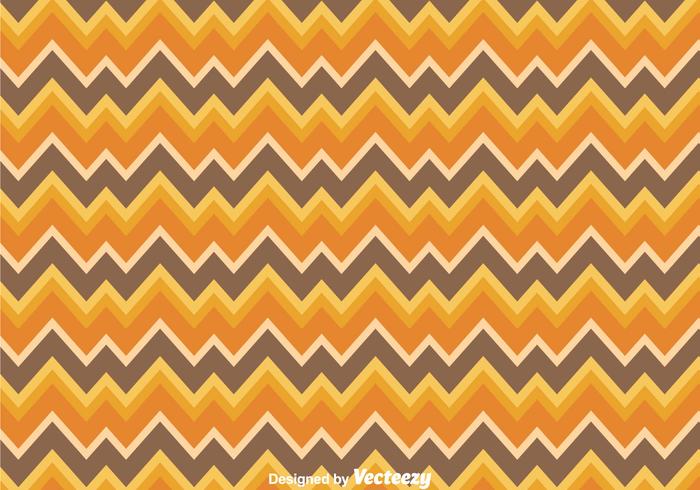 Orange und Brown Chevron Pattern vektor