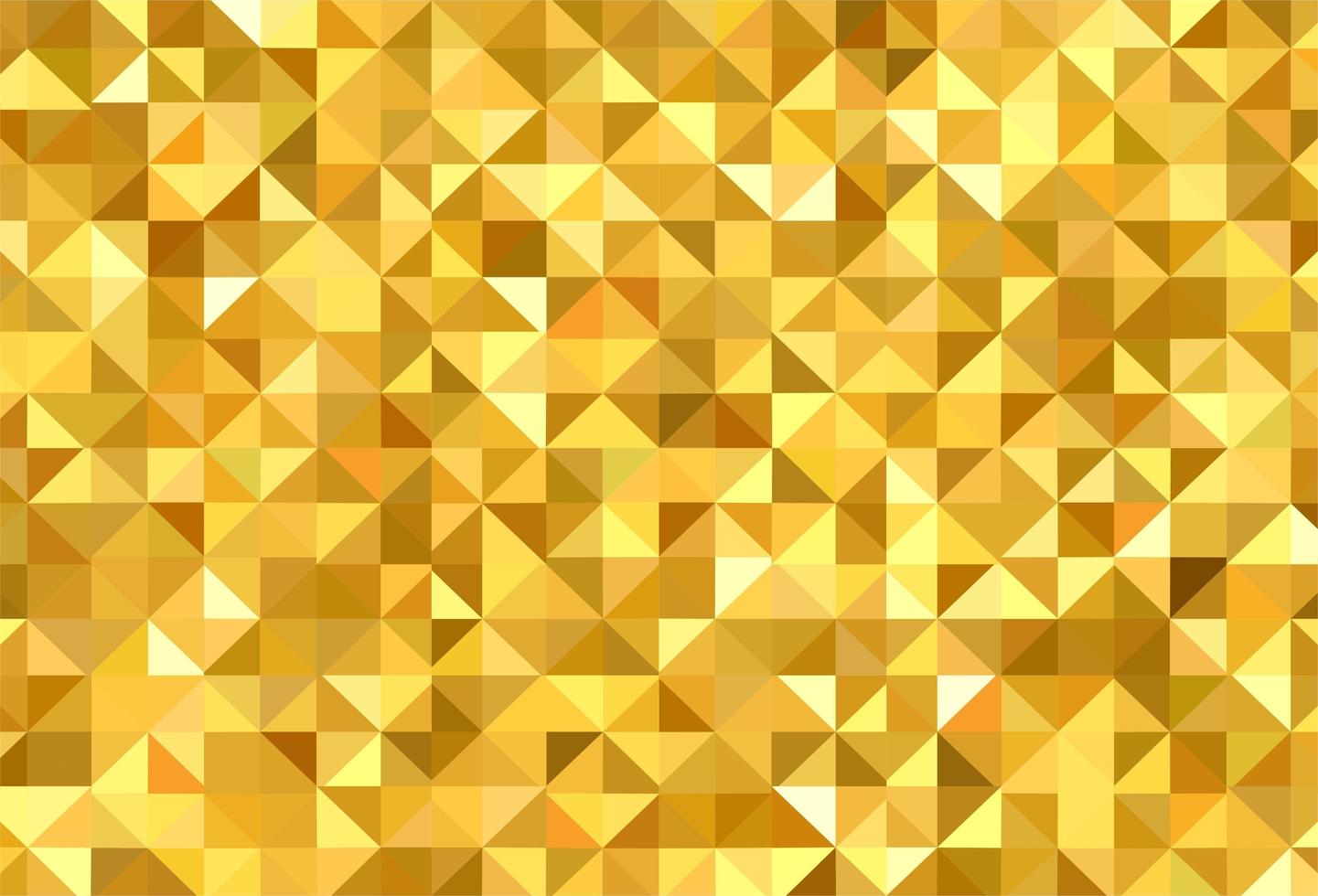 geometrisches Muster des abstrakten goldenen Dreiecks vektor