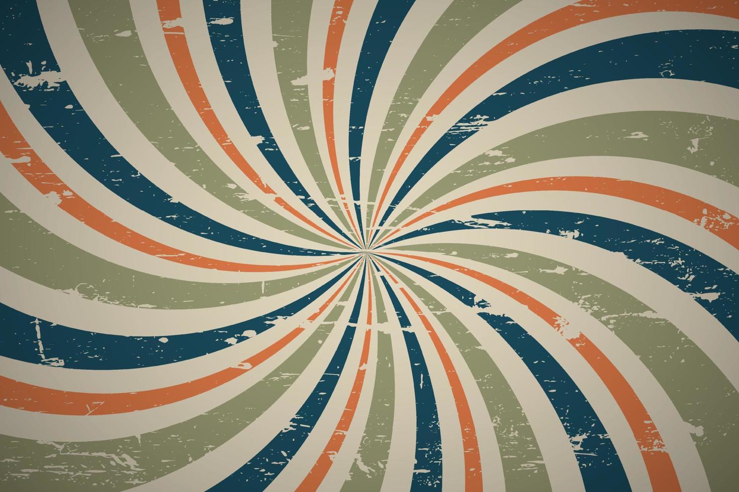 groovy hippie 70-tal bakgrunder med vågor virvel snurra mönster vektor