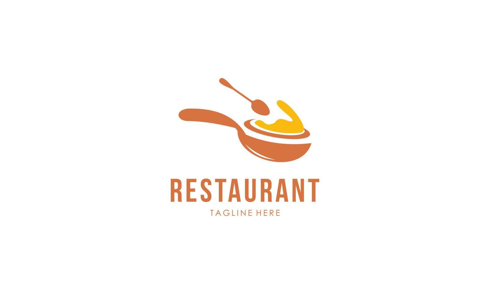 Restaurant-Logo-Design-Vorlage-Vektor vektor