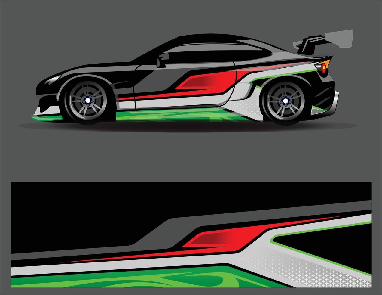 grafisk abstrakt stripe racing bakgrundsdesign för fordonsrallyraceäventyr och bilracinglivery vektor