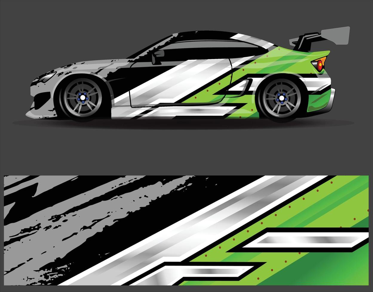 grafik för bil wrap dekal. abstrakt eagle stripe grunge racing och sport bakgrund för racing livery eller daglig användning bil vinyl klistermärke vektor