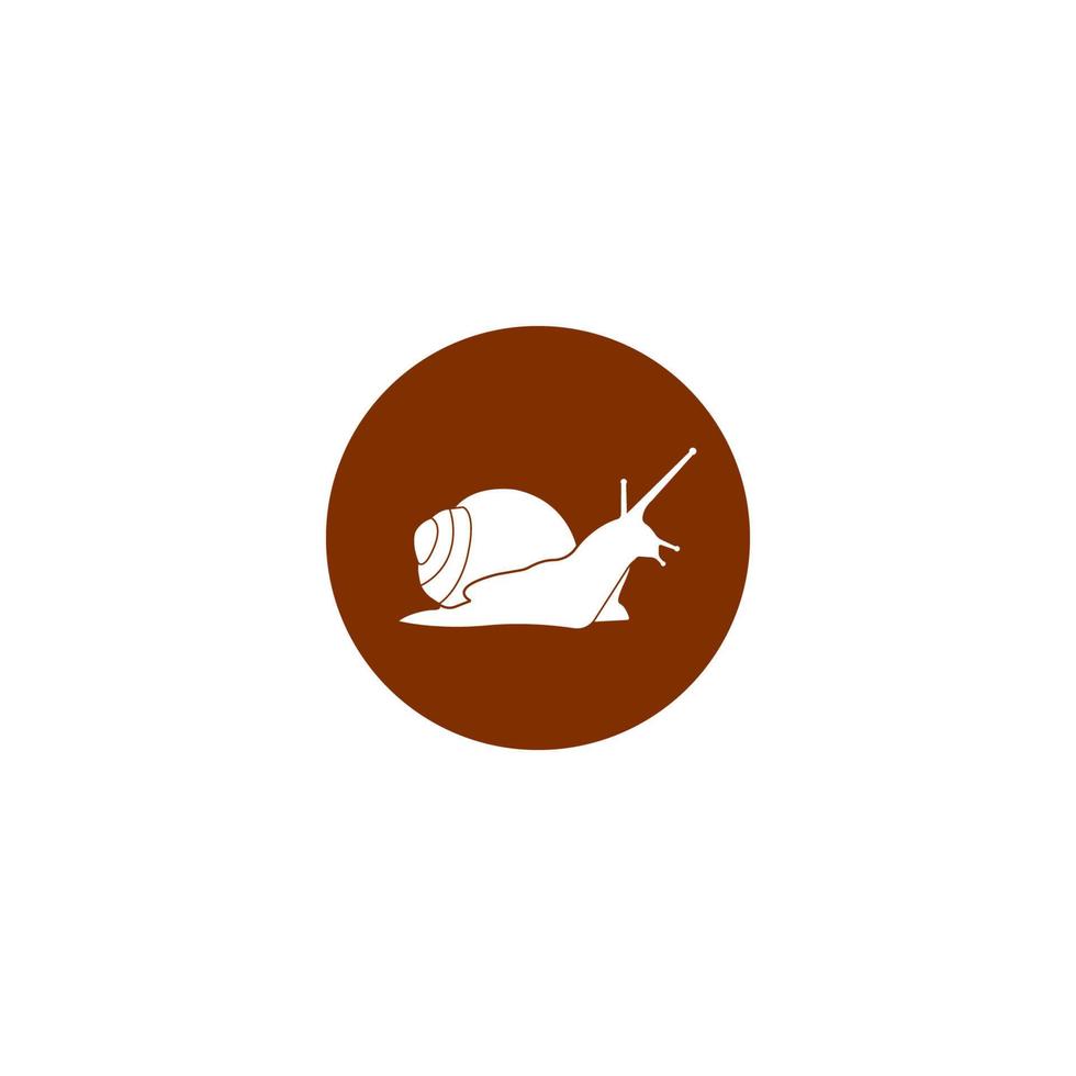 schnecke symbol vektor illustration vorlage design