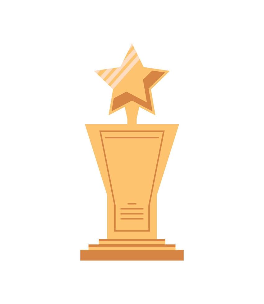 ikon för troféutmärkelsen vektor