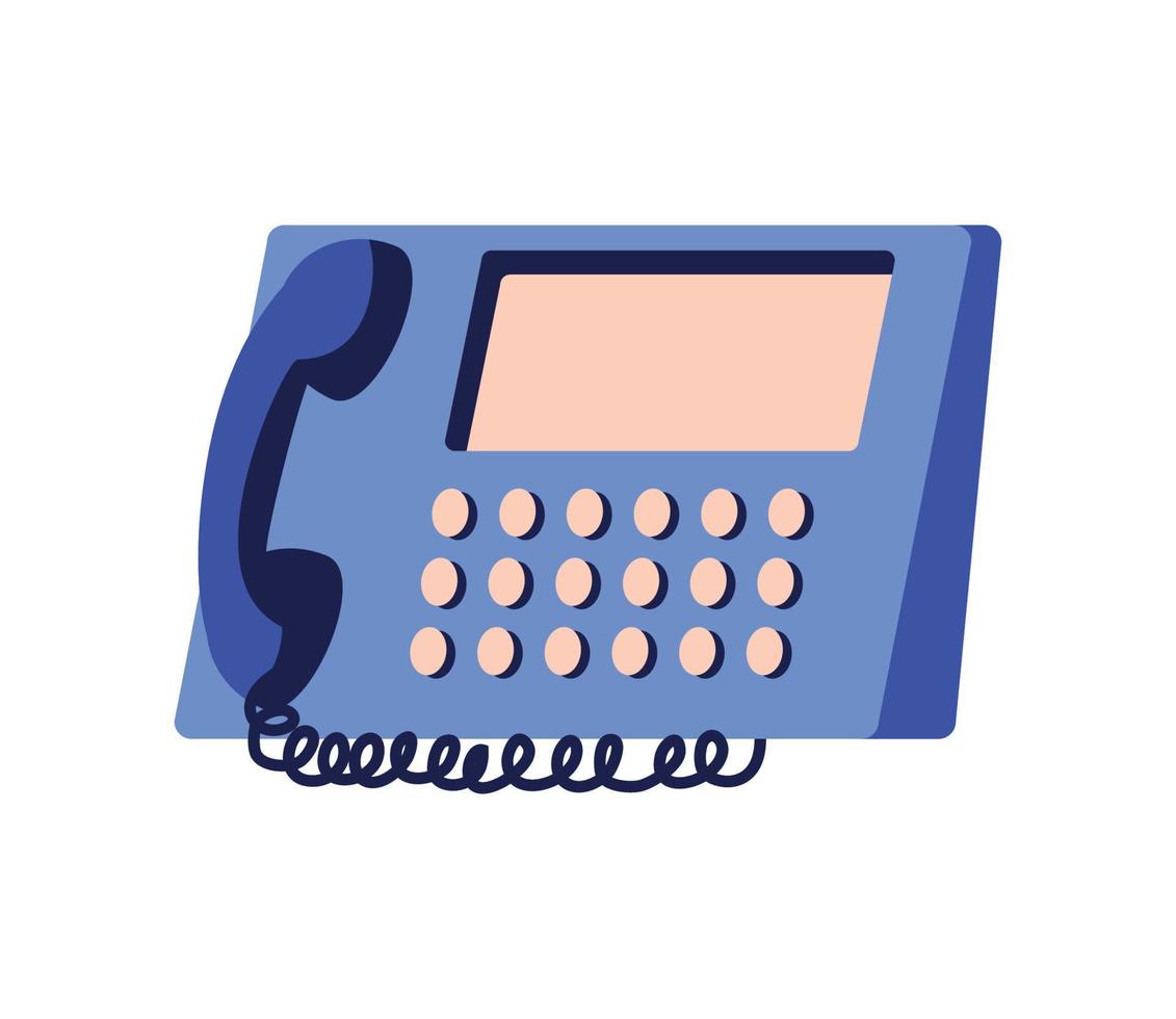 Call-Center-Telefon vektor