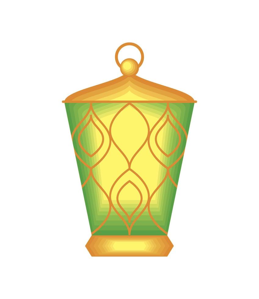 lampa dekoration ikon vektor