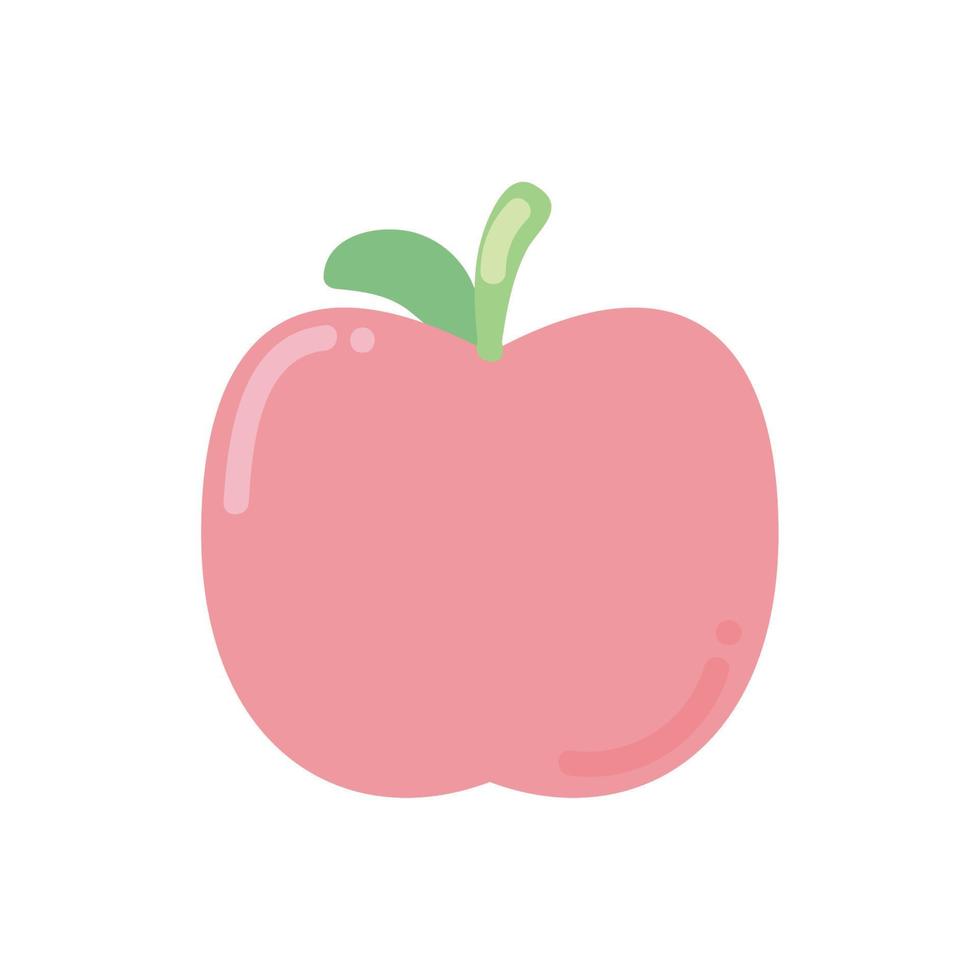 äpple mat ikon vektor