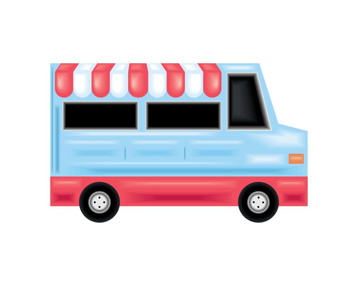 Food-Truck-Vektor-Symbol vektor