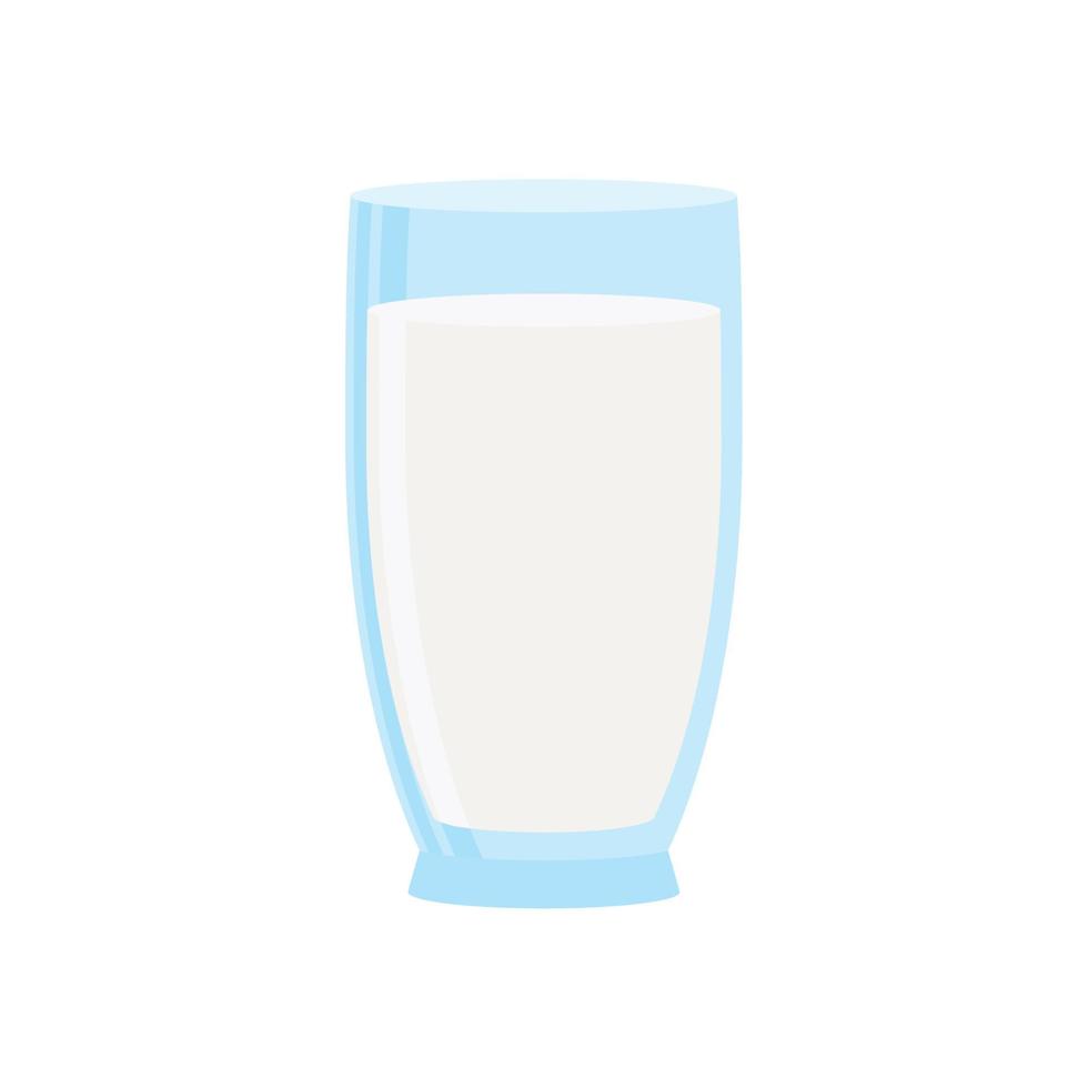 mjölk glas ikon vektor