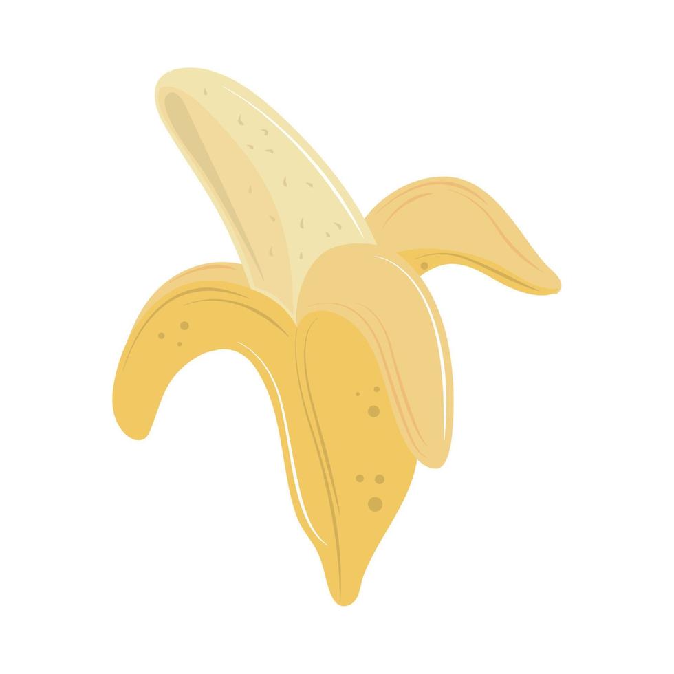 Bananen-Cartoon-Symbol vektor