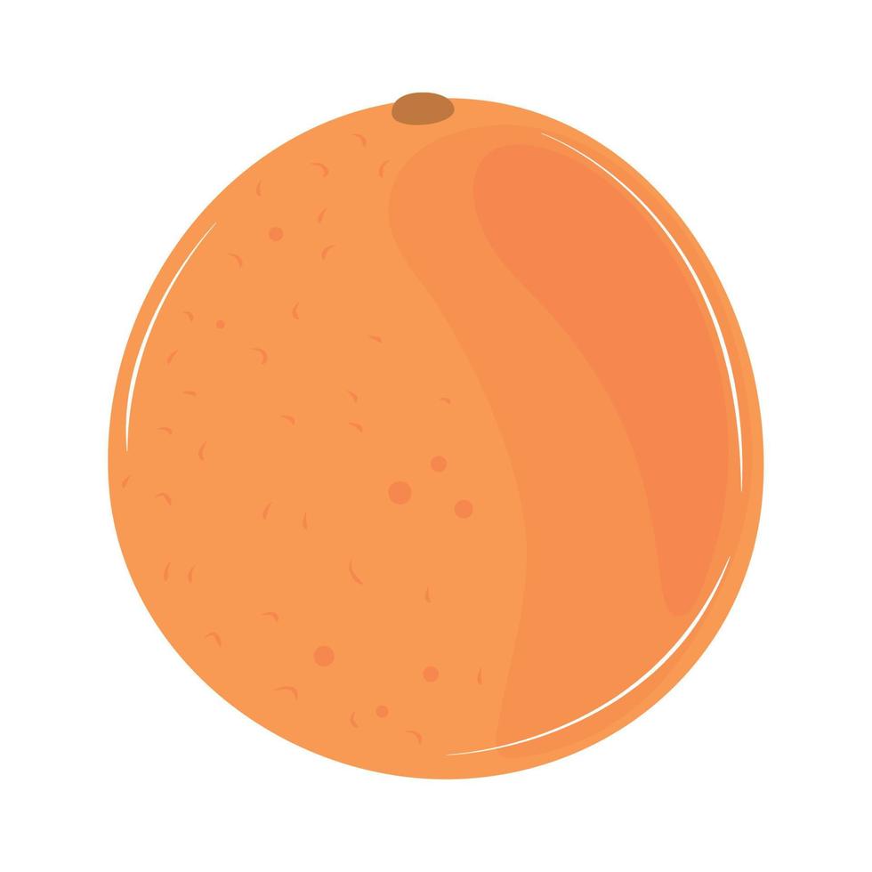 orange Cartoon-Symbol vektor