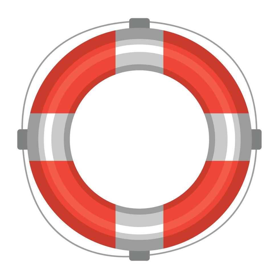 Rettungsschwimmer roter Schwimmer vektor