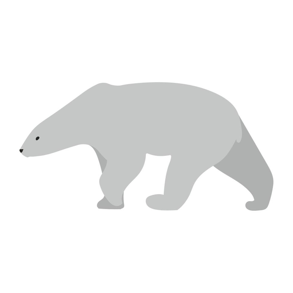 isbjörn vilda djur vektor